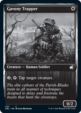 Gavony Trapper (DBL-022) - Innistrad: Double Feature