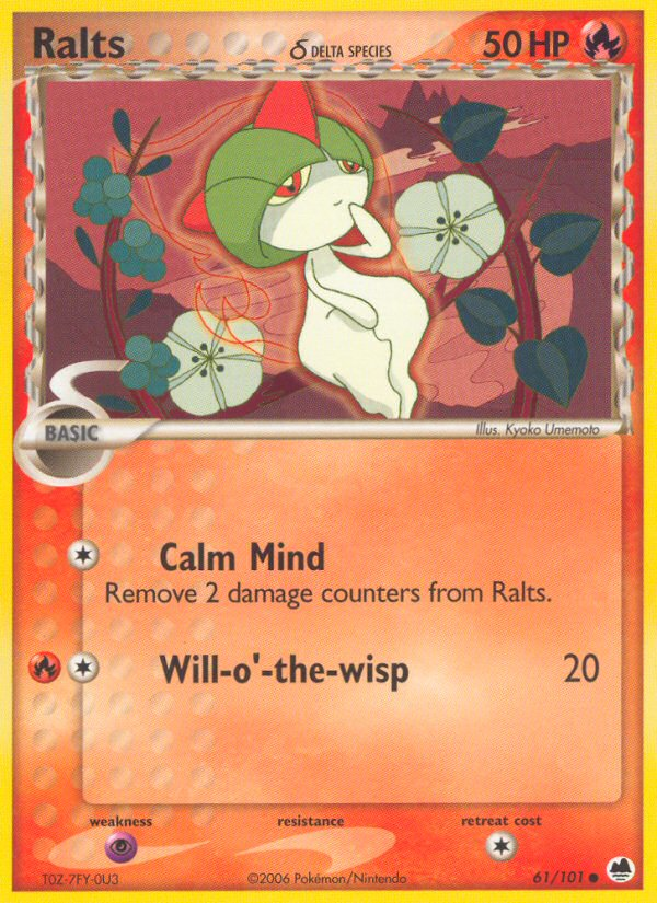 Ralts (Delta Species) 61/101 - Dragon Frontiers