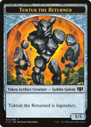 Emblem - Daretti, Scrap Savant // Tuktuk the Returned Double-Sided Token (C14-36 // 31) - Commander 2014 Tokens