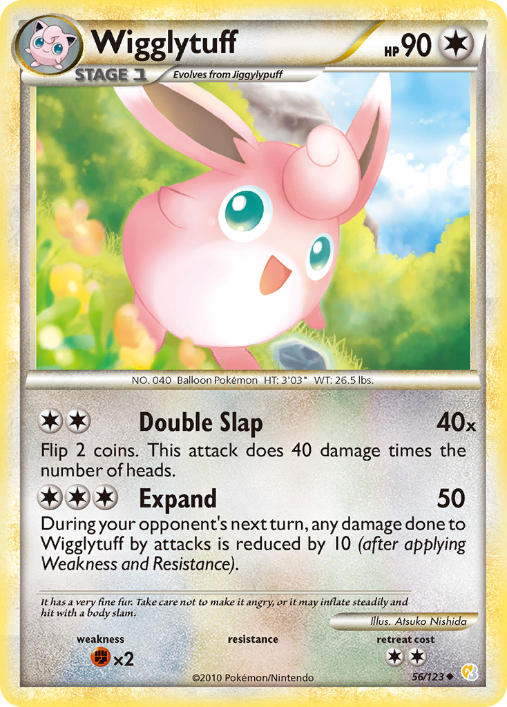 Wigglytuff 56/123 - HeartGold SoulSilver