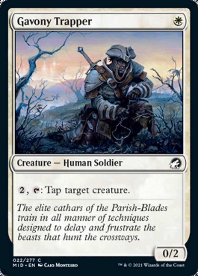 Gavony Trapper (MID-022) - Innistrad: Midnight Hunt
