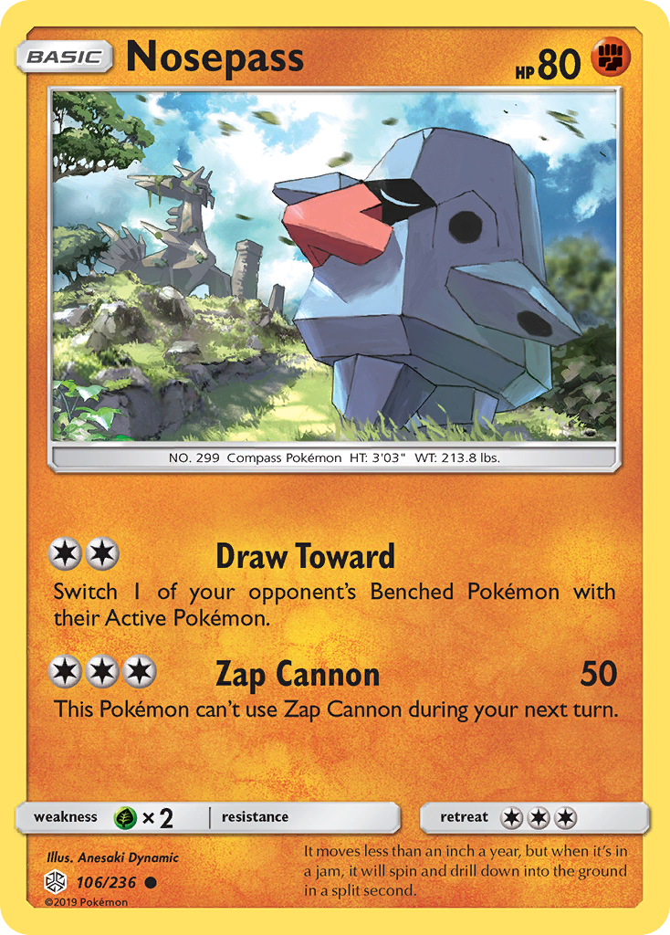Nosepass 106/236 - SM  Cosmic Eclipse