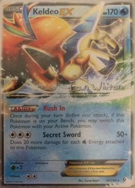 Keldeo EX - 2013 (Ian Whiton) 49 - World Championship Decks