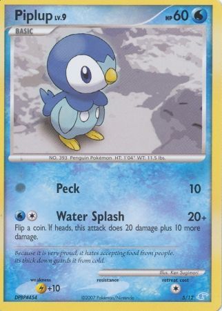 Piplup - DP Trainer Kit Manaphy & Lucario
