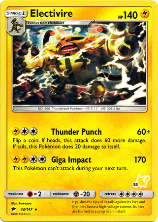 Electivire- 43/147 (
