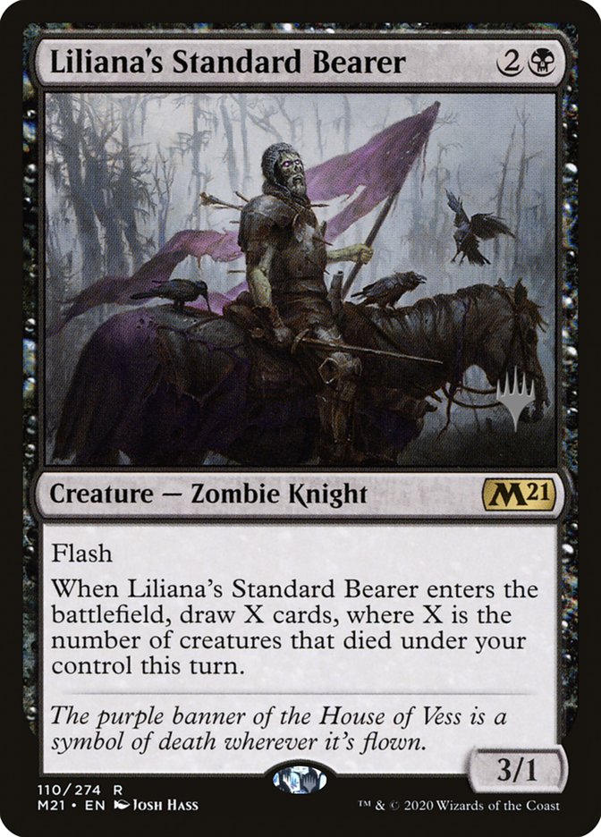 Liliana's Standard Bearer (PPM21-110) - Core Set 2021 Promos
