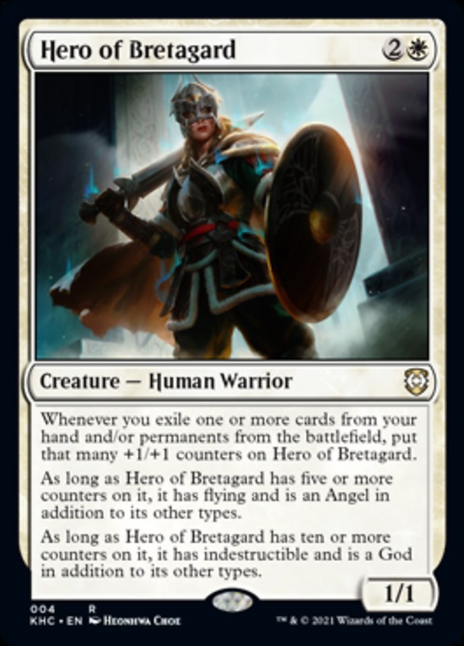 Hero of Bretagard (KHC-004) - Kaldheim Commander