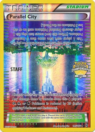 Parallel City - 145/162 (City Championships) [Staff] - League & Championship Cards Reverse Holofoil
