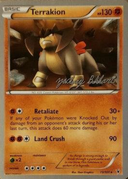 Terrakion - 2012 (Zachary Bokhari) 73 - World Championship Decks