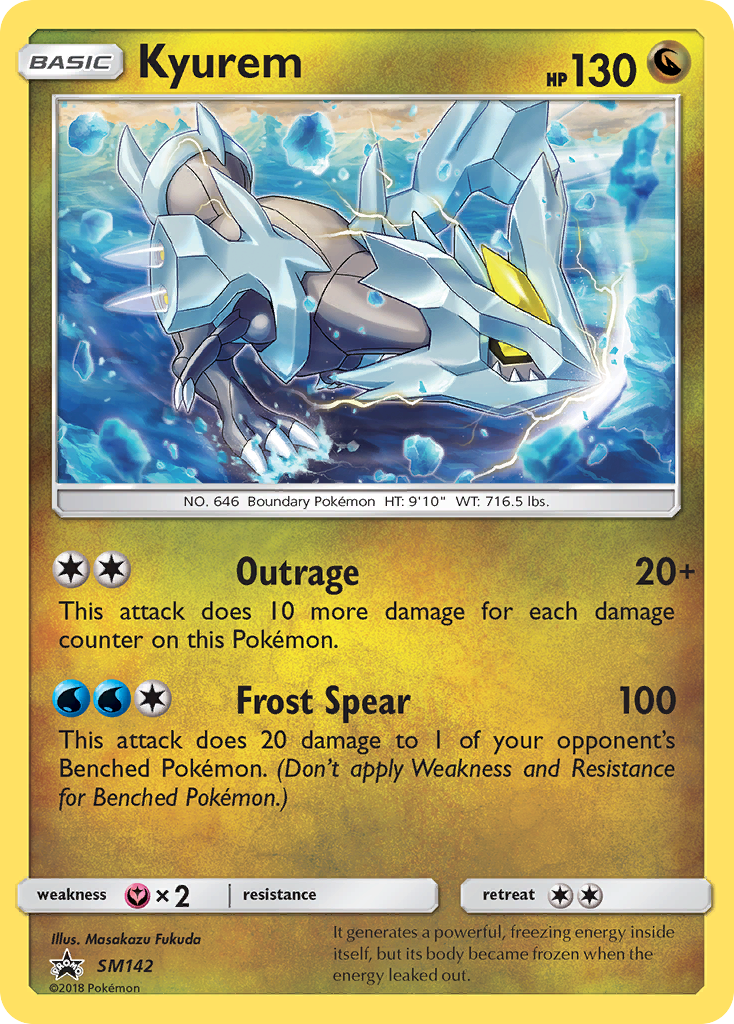 Kyurem - SM142/248 - SM Promos Holofoil