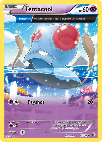 Tentacool (Alpha) 71/160 - XY  Primal Clash