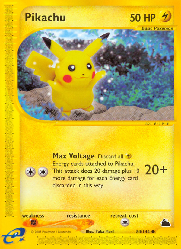 Pikachu - 84/144 Skyridge - Common