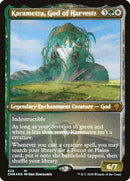 Karametra, God of Harvests (Foil Etched) (CMR-522) - Commander Legends: (enchantment) Foil