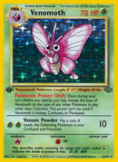 Venomoth (13) 13/64 - Jungle 1st Edition Holofoil