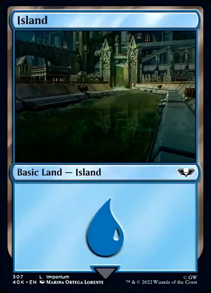 Island (307) (40K-307) - Warhammer 40,000 Commander
