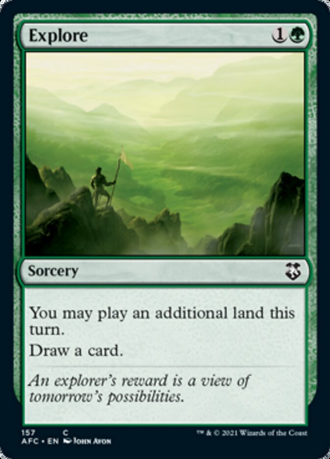 Explore (AFC-157) - Forgotten Realms Commander