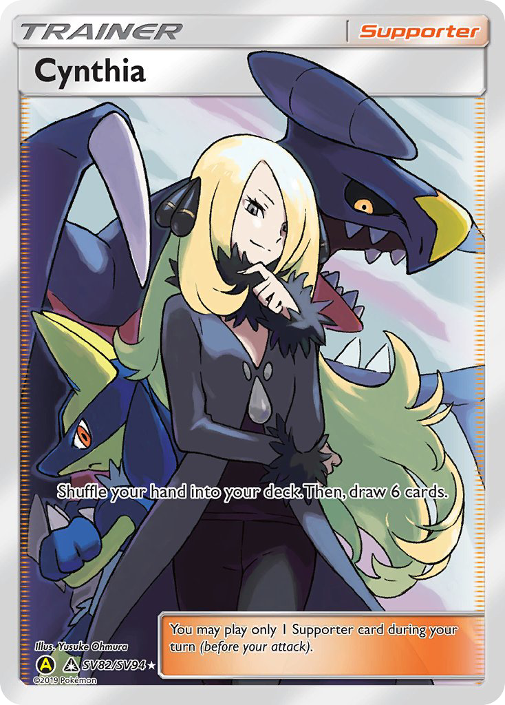 Cynthia SV82/94 - Hidden Fates Shiny Vault Holofoil