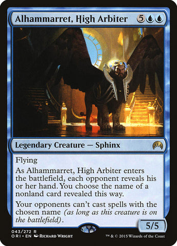 Alhammarret, High Arbiter (ORI-043) - Magic Origins