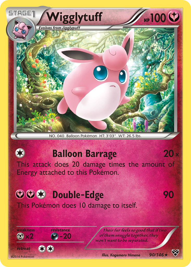 Wigglytuff (90)/146 - XY Base Set