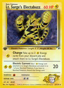 Lt. Surge's Electabuzz (27) 27/132 - Gym Heroes 1st Edition