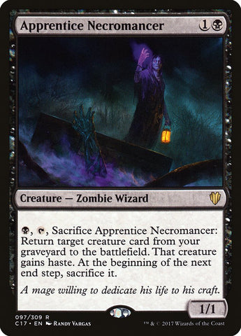 Apprentice Necromancer (C17-097) - Commander 2017