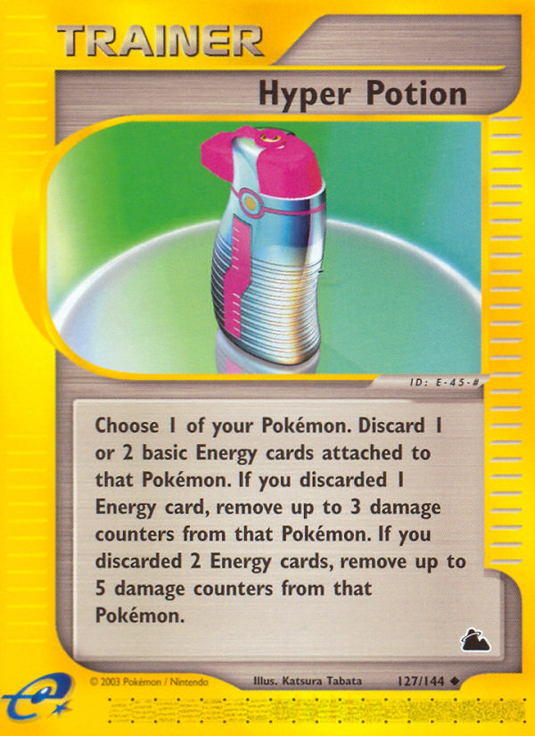 Hyper Potion - 127/144 Skyridge - Uncommon