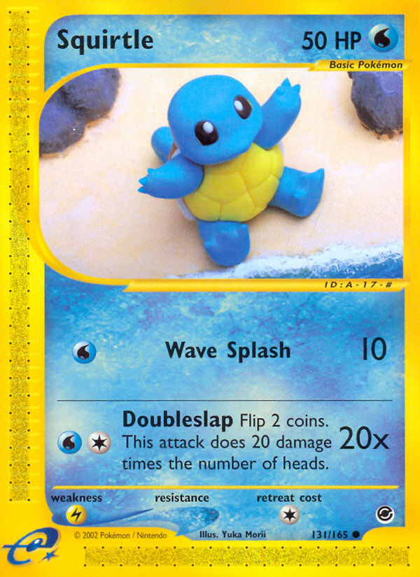 Squirtle (131) - 131/165 Expedition - Common