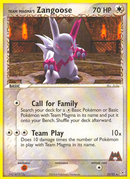 Team Magma's Zangoose/95 - Team Magma vs Team Aqua
