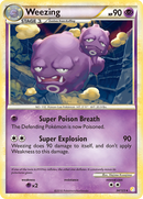 Weezing 34/123 - HeartGold SoulSilver