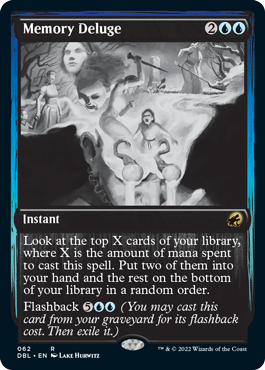 Memory Deluge (DBL-062) - Innistrad: Double Feature
