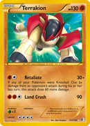 Terrakion/149 - Boundaries Crossed Holofoil