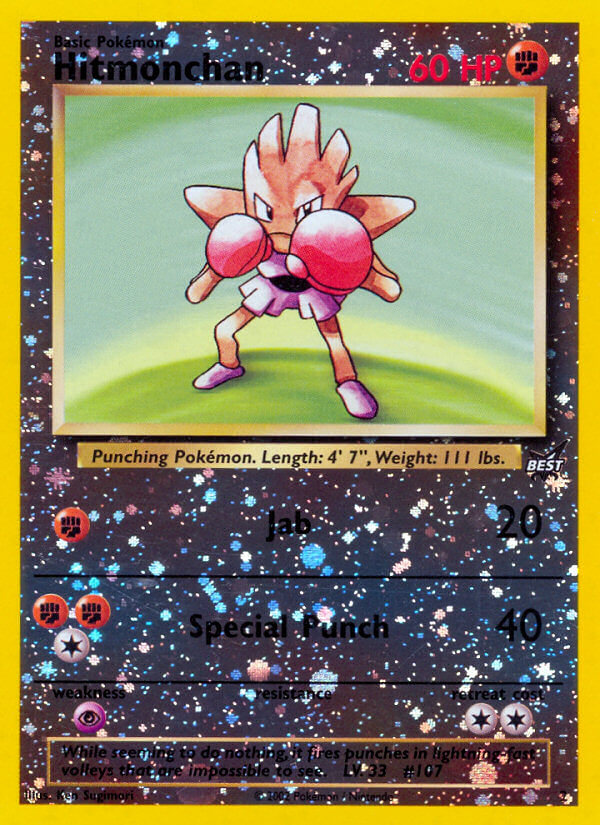 Hitmonchan - 2/9 - Best of Promos Reverse Holofoil