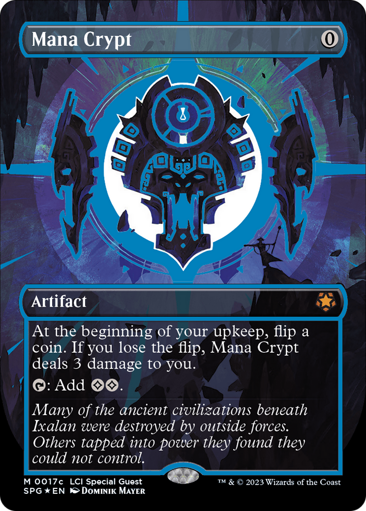 Mana Crypt (0017c) (Borderless) - Special Guests Foil