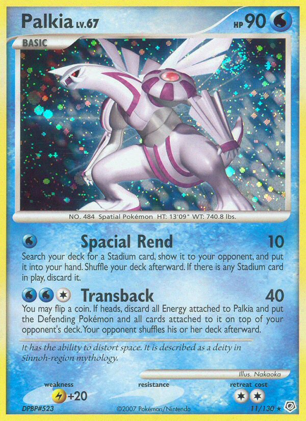 Palkia 11/130 - Diamond and Pearl Holofoil