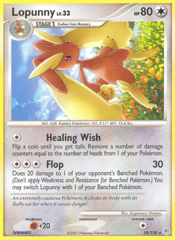 Lopunny/130 - Diamond and Pearl