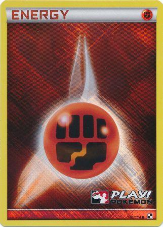 Fighting Energy - 110/114 (Play! Pokemon) 110 - League & Championship Cards Holofoil