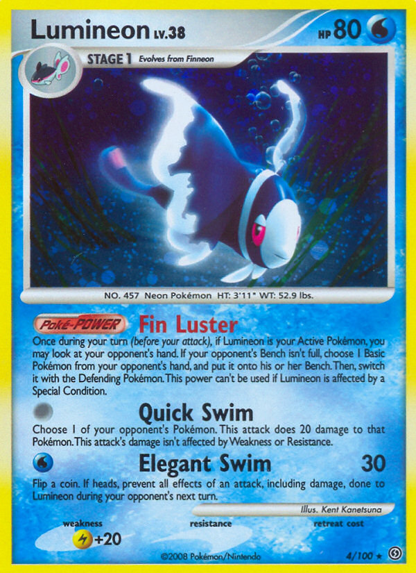 Lumineon/100 - Stormfront Holofoil