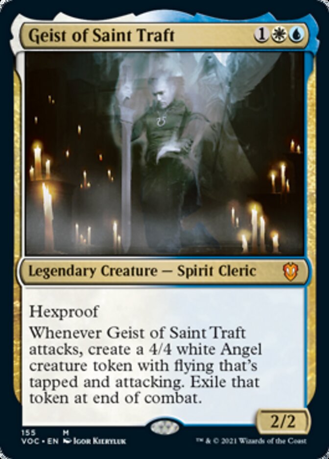Geist of Saint Traft (VOC-155) - Crimson Vow Commander