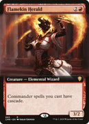 Flamekin Herald (Extended Art) (CMR-665) - Commander Legends: (Extended Art)