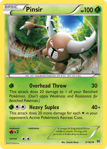 Pinsir 3/162 - XY  BREAKthrough