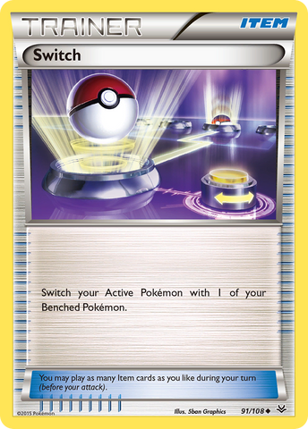 Switch 91/108 - XY  Roaring Skies