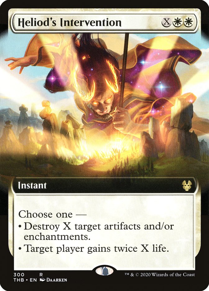 Heliod's Intervention (Extended Art) (THB-300) - Theros Beyond Death: (Extended Art)