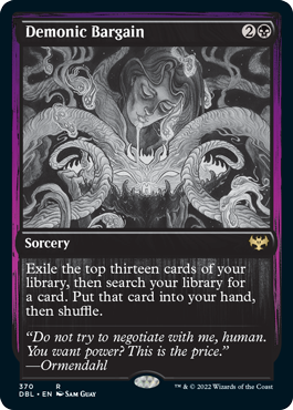Demonic Bargain (DBL-370) - Innistrad: Double Feature