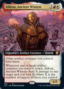 Alibou, Ancient Witness (Extended Art) (C21-334) - Commander 2021: (Extended Art)