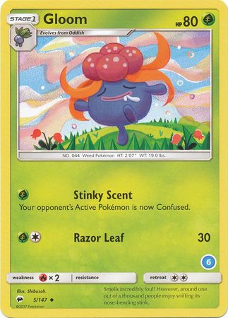 Gloom (6) - SM Trainer Kit Alolan Sandslash & Alolan Ninetales