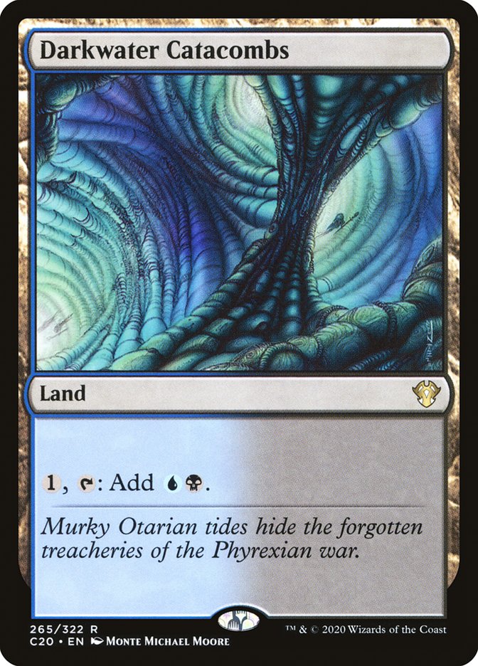 Darkwater Catacombs (C20-265) - Commander 2020