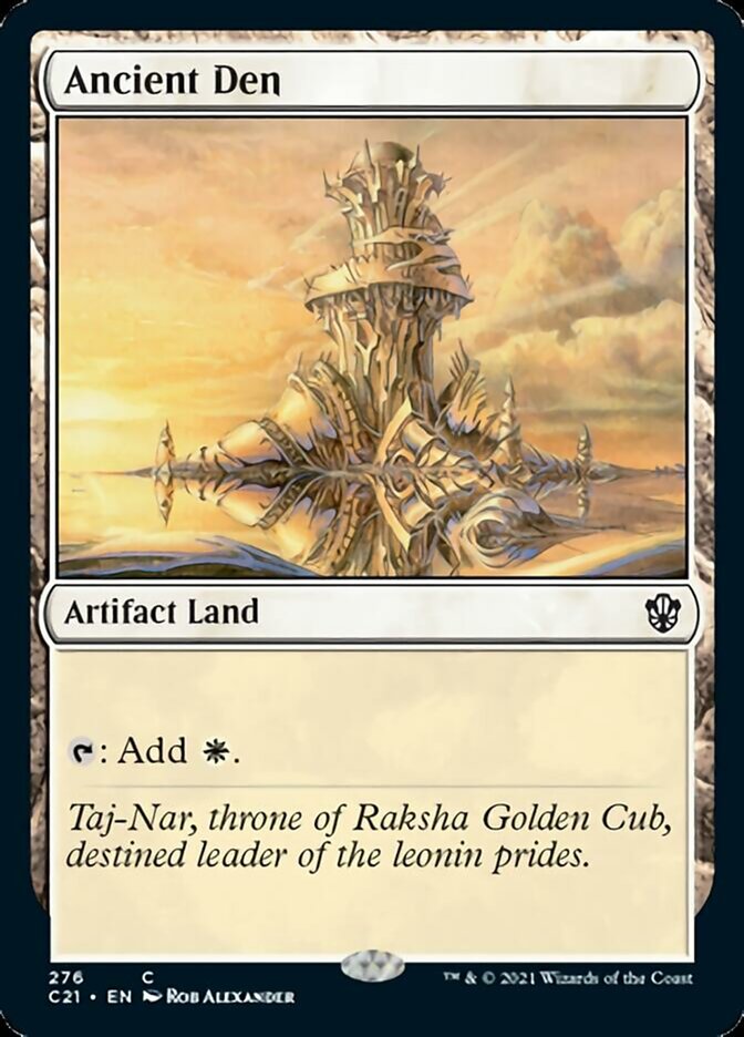 Ancient Den (C21-276) - Commander 2021