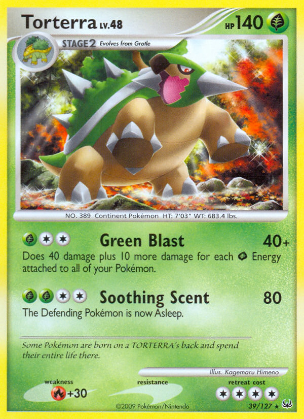Torterra/127 - Platinum
