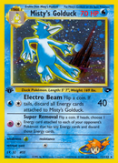 Misty's Golduck 12/132 - Gym Challenge 1st Edition Holofoil