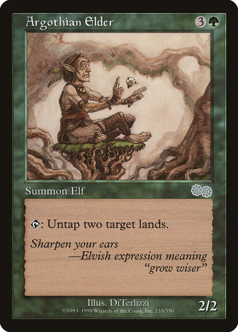 Argothian Elder (USG-233) - Urza's Saga